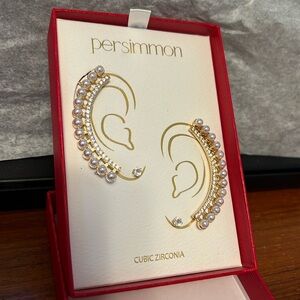 PERSIMMON EARRINGS NWT